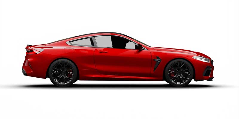 دانلود طرح ماشین BMW قرمز