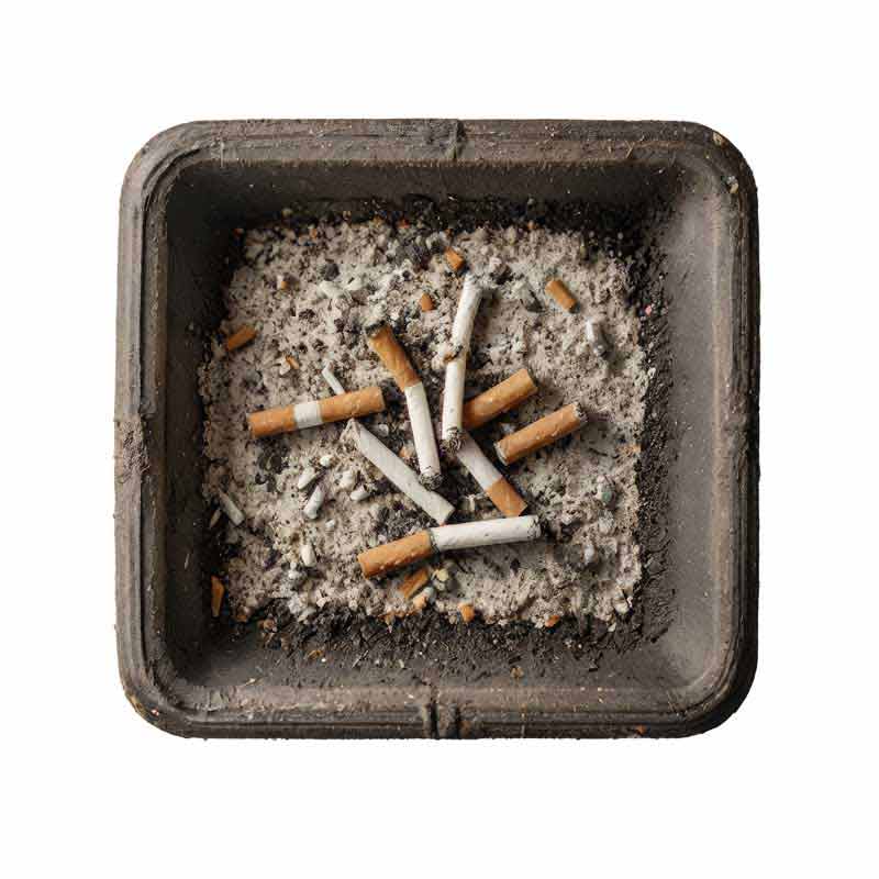 دانلود طرح زیر سیگاری چهار گوش