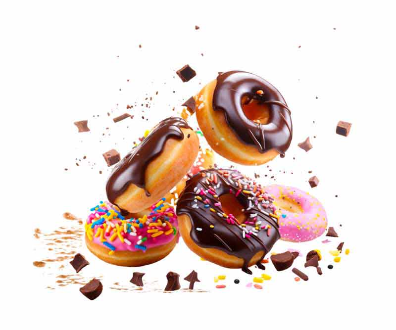 دانلود طرح پیراشکی های شکلاتی