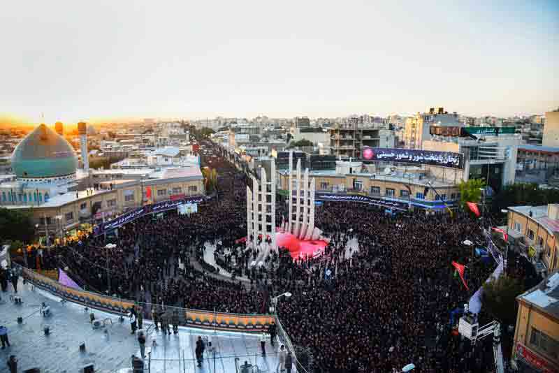 دانلود تصویر مسجد حسینیه اعظم زنجان