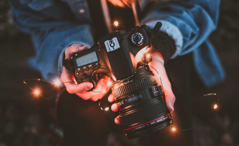 تصویر با کیفیت از دوربین با لنز اضافی