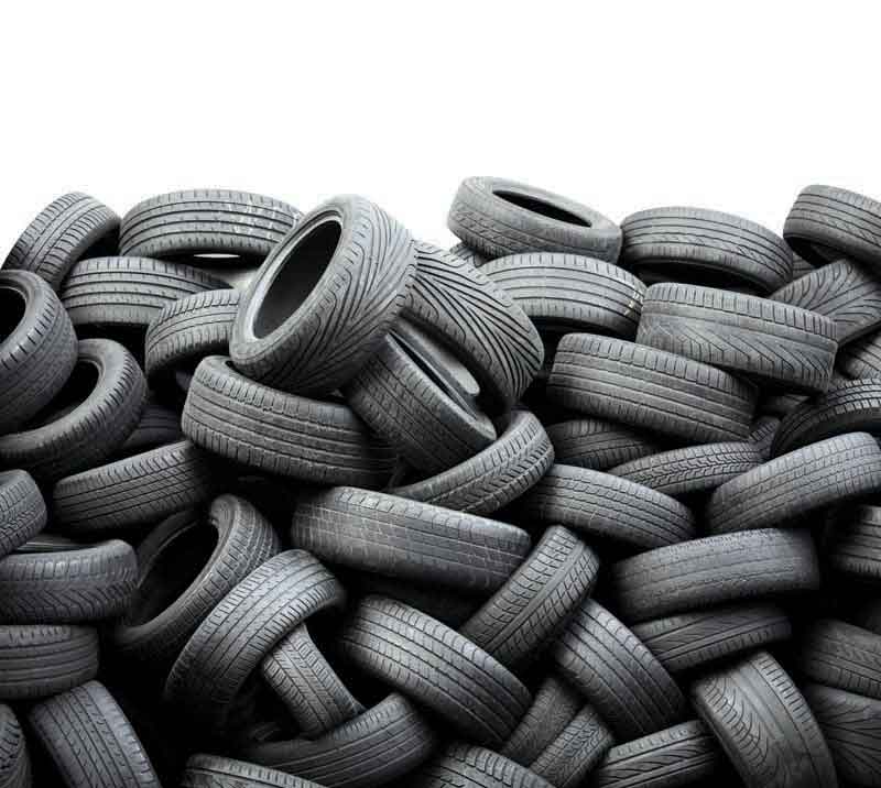 عکس لارج فرمت از لاستیک های استوک