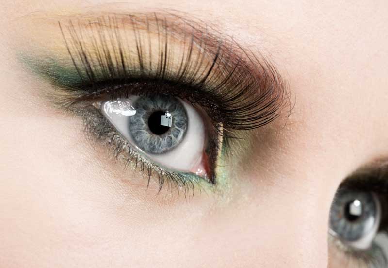 عکس لارج فرمت آرایش چشم