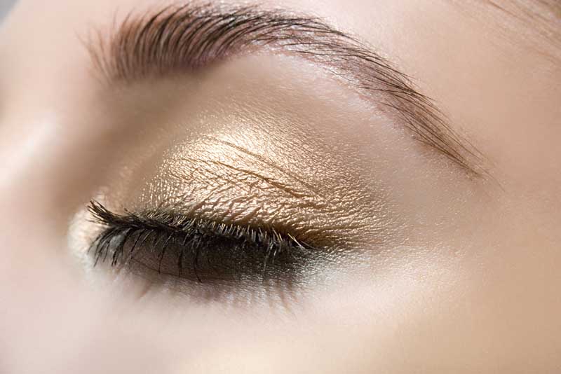 عکس لارج فرمت آرایش چشم