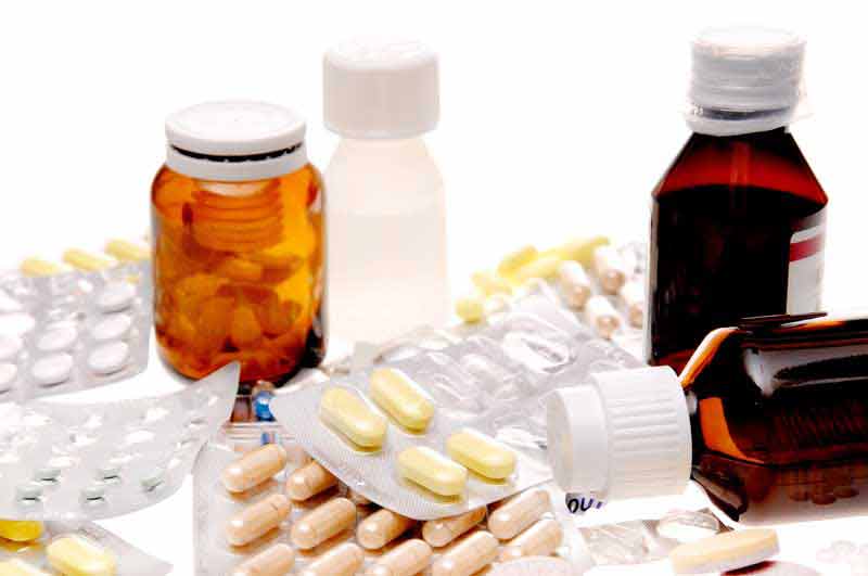 عکس با کیفیت از شیشه های دارو