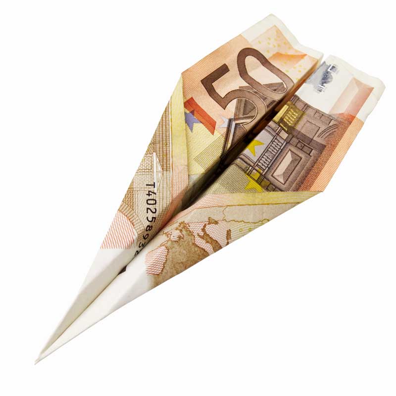 عکس با کیفیت از اسکناس 50 یورویی