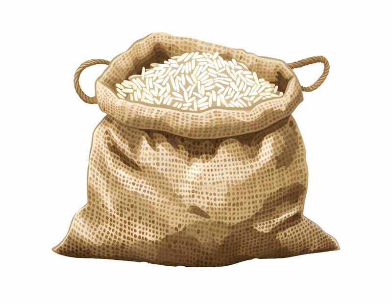 دانلود طرح کیسه برنج