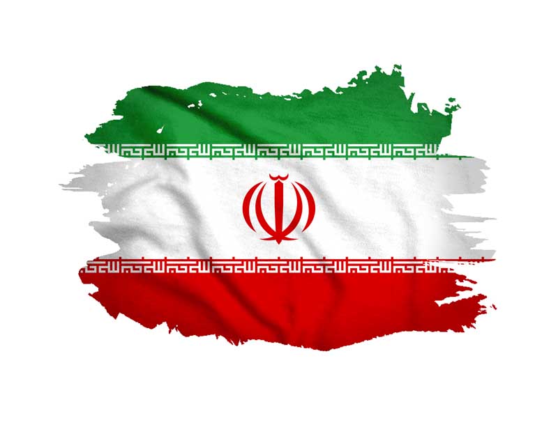 دانلود طرح نقاشی پرچم سه رنگ ایران