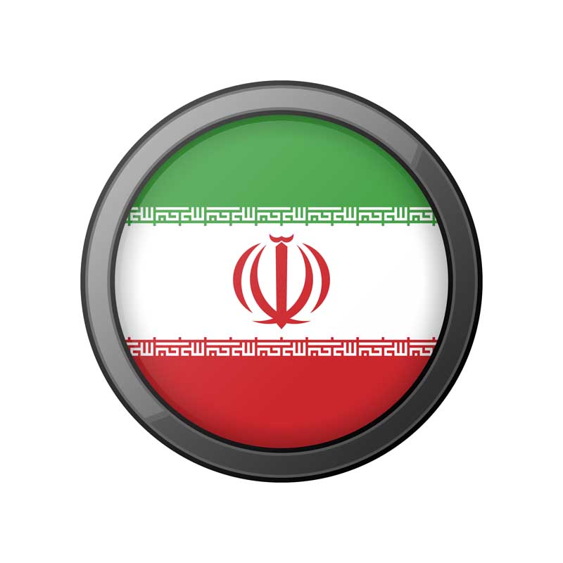 دانلود طرح پرچم دایره ای دور خاکستری