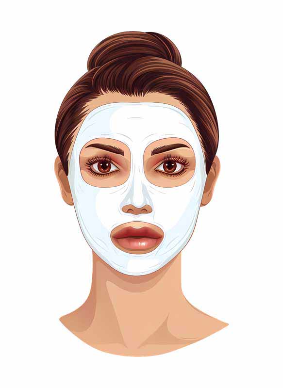 دانلود طرح ماسک صورت