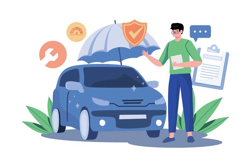 دانلود وکتور مفهومی خرید ماشین