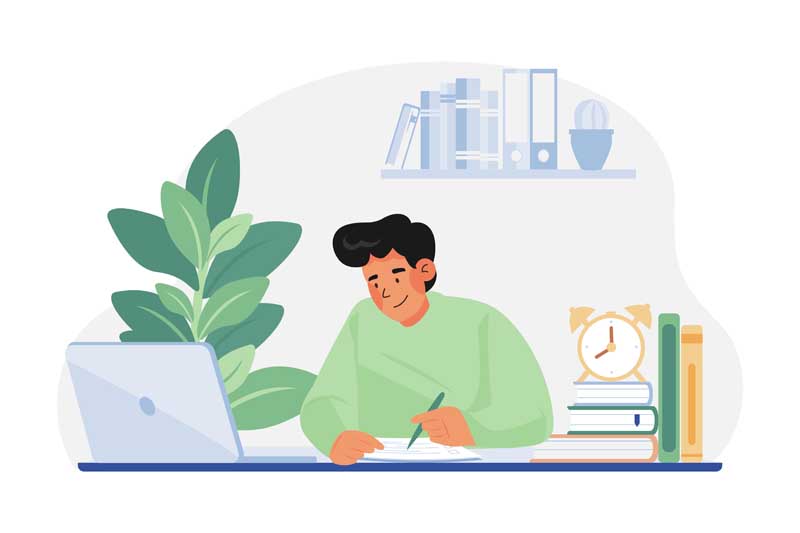 دانلود وکتور مفهومی نوشتن