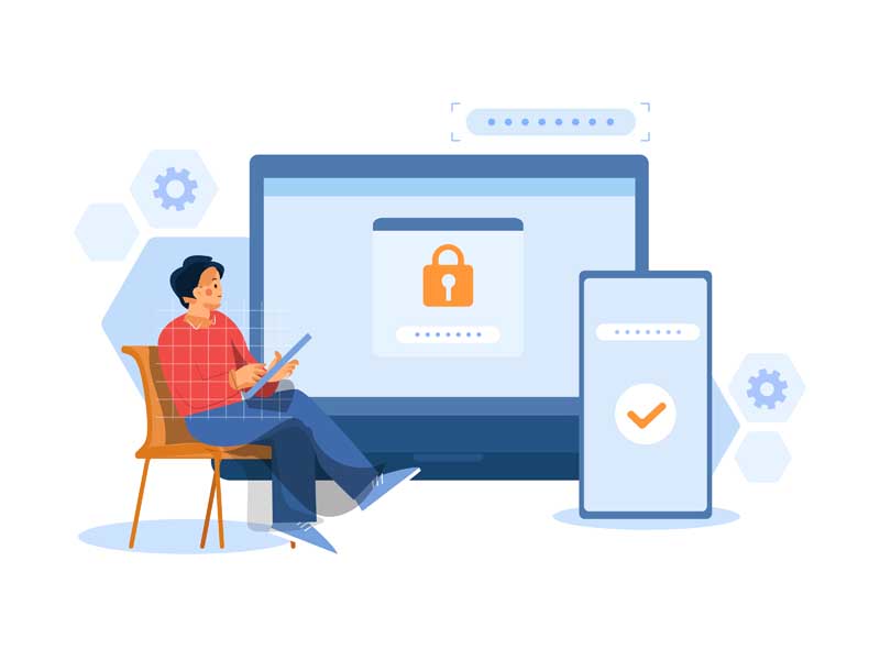 دانلود وکتور مفهومی سیستم امنیتی