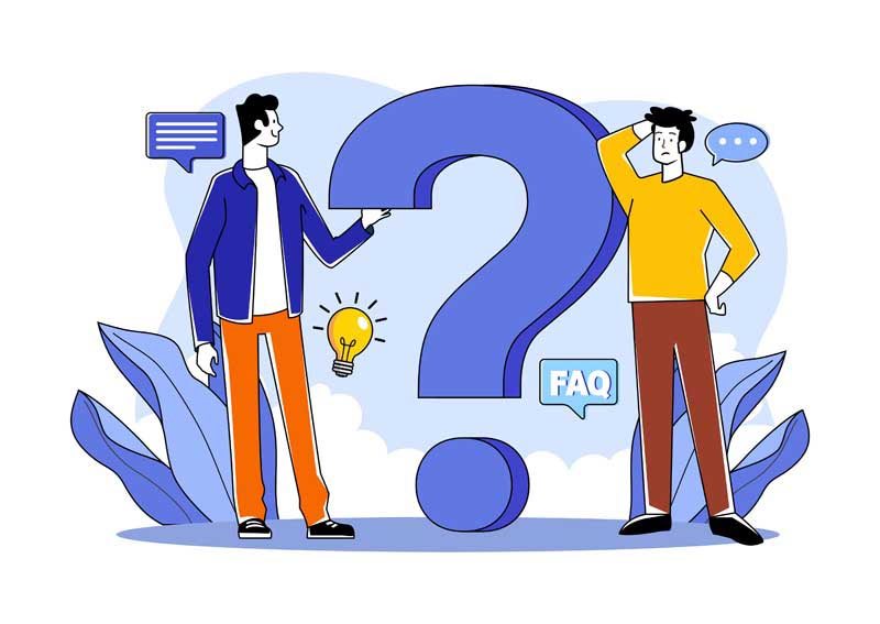 دانلود وکتور مفهومی پرسش و پاسخ