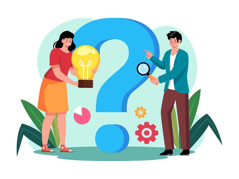 دانلود وکتور مفهومی سوالات متداول