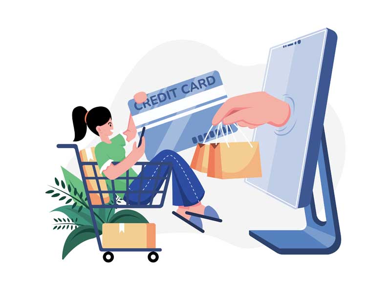 دانلود وکتور مفهومی خرید اینترنتی