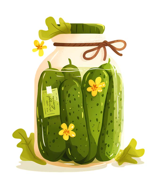 دانلود طرح شیشه خیارشور