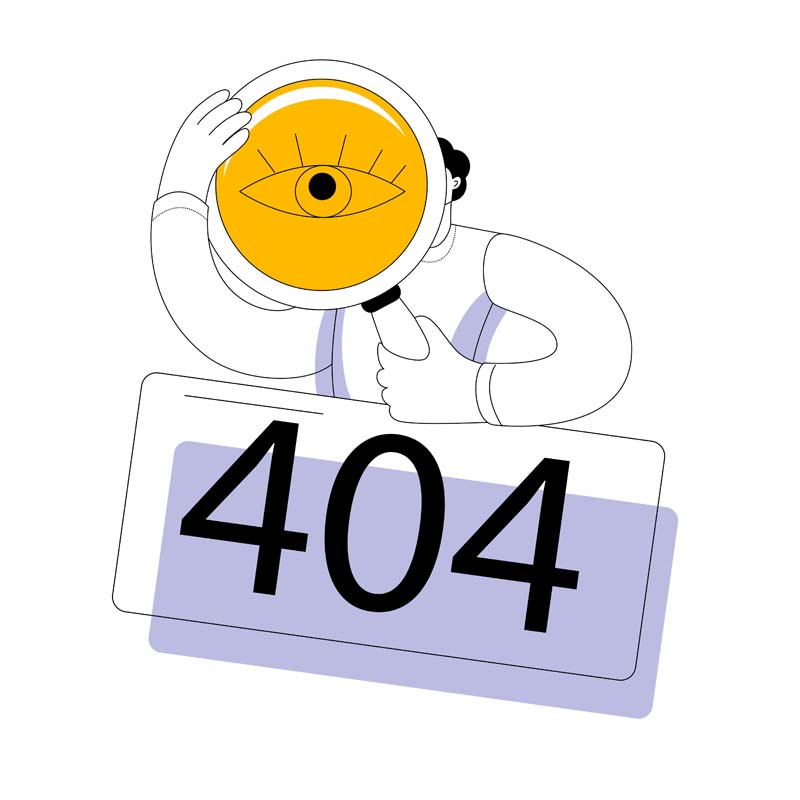 دانلود وکتور مفهومی خطای 404