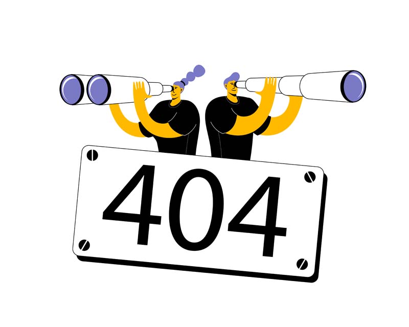 دانلود وکتور مفهومی ارور 404