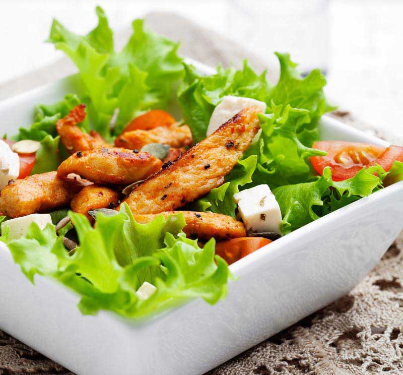 تصویر زیبا از غذای رژیمی