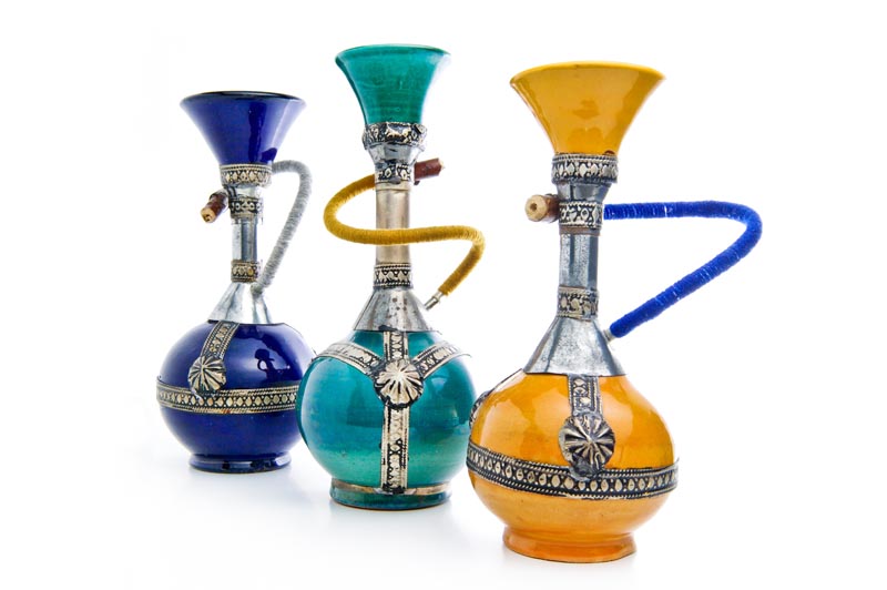 تصویر با کیفیت سه عدد قلیان