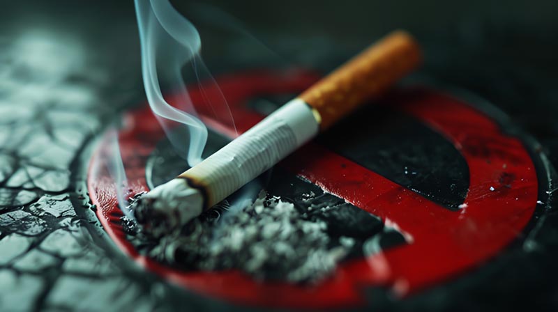 تصویر با کیفیت سیگار کشیدن ممنوع