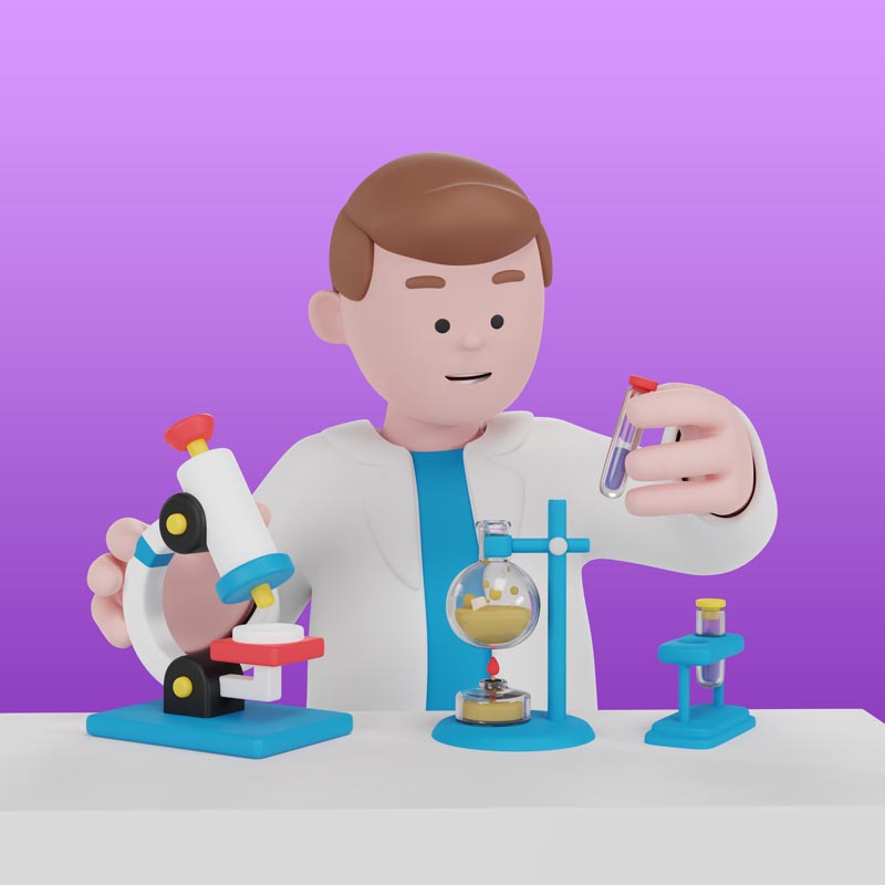 پس زمینه لایه باز دکتر آزمایشگاه