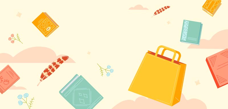 پس زمینه لایه باز کتابخوانی
