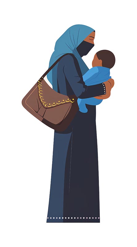 دانلود طرح مادر محجبه
