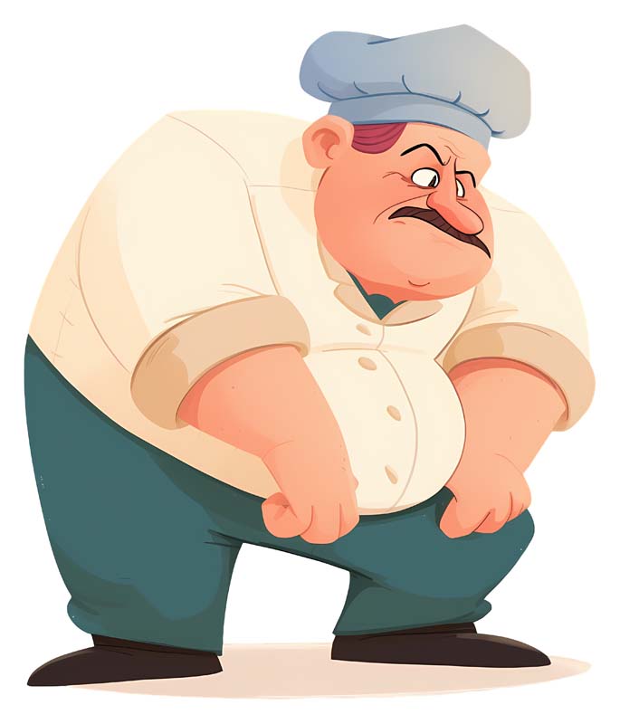 دانلود طرح آشپز خسته